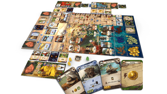 Board Game | Deckbuilding Strategy | Worker Placement | 2 To 4 Players