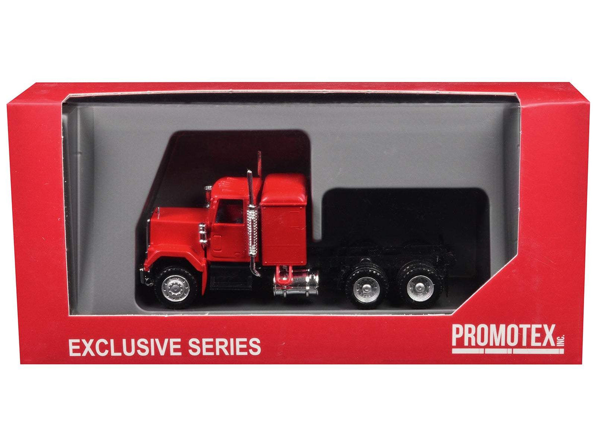 GMC Sleeper Cab Red | 1/87 Diecast Model Car | Promotex | Collector Quality