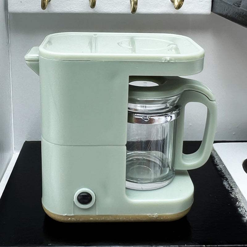 1:12 Dollhouse Mini Oven And Coffee Machine | Plastic | Ages 36-60