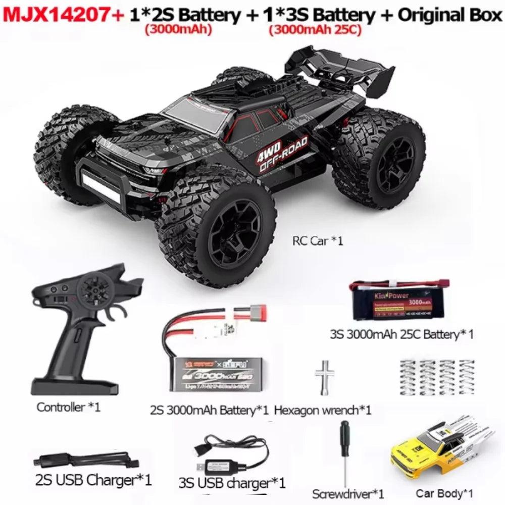 1 14 Scale Brushless RC Car 4WD Off Road Toy Durable