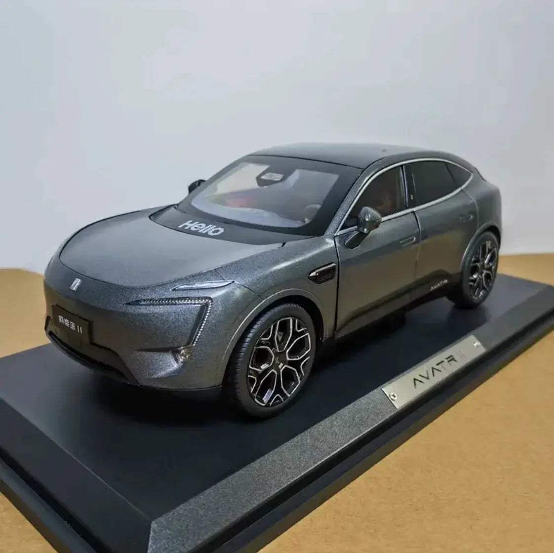 1 18 Diecast Car Model Aouita 11 Alloy Opening Doors - ToylandEU