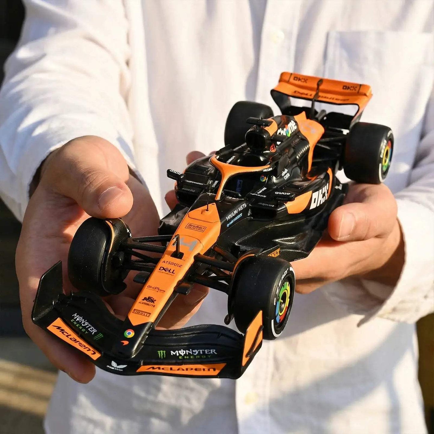 1 18 McLaren F1 Diecast Model Lando Norris Collectible - ToylandEU™