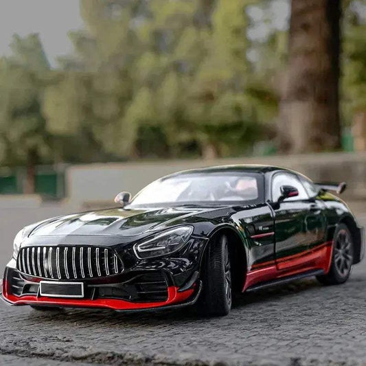 1:18 Mercedes-Benz GTR Diecast Model Car With Sound And Light Metal - ToylandEU