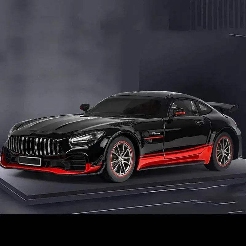 1:18 Mercedes-Benz GTR Diecast Model Car With Sound And Light Metal - ToylandEU
