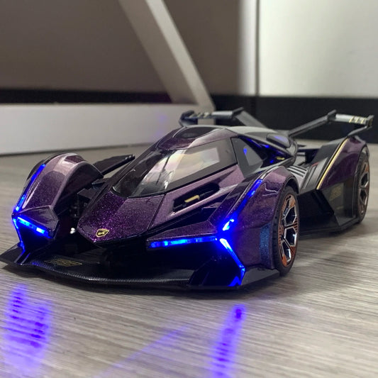 1 18 Vision Gran Turismo V12 GT Diecast Car Metal Collectible - ToylandEU