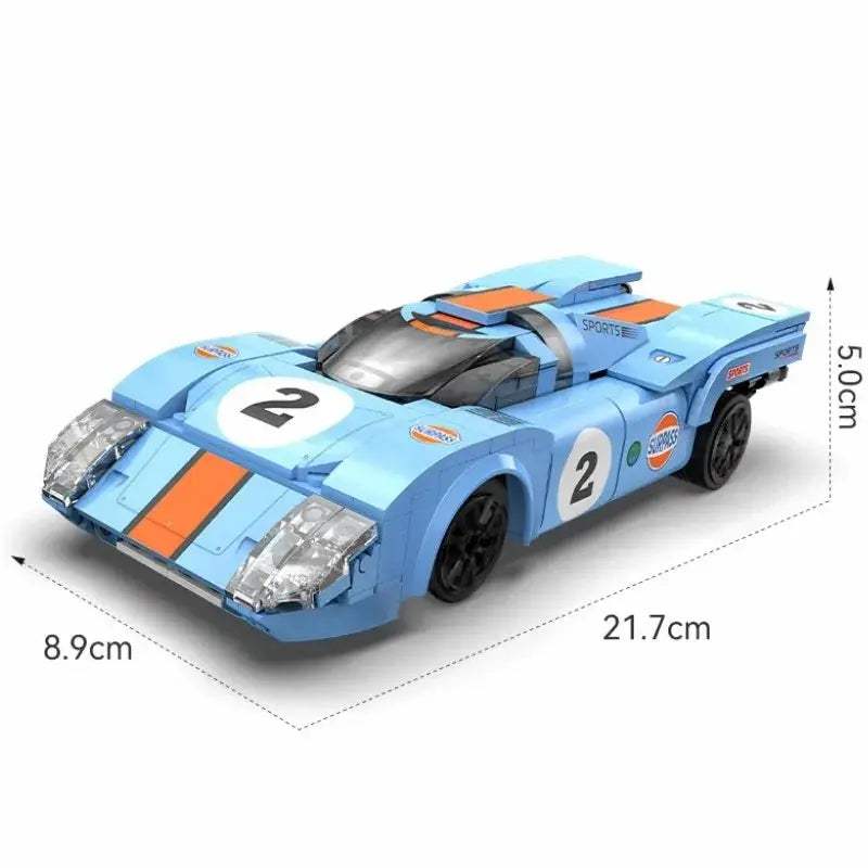 1:20 Race Car Building Block Kit Lego Compatible Pro - ToylandEU™
