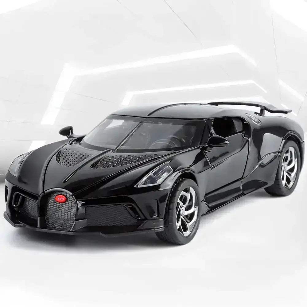 1-24 Diecast Alloy La Voiture Noire Model Car - ToylandEU