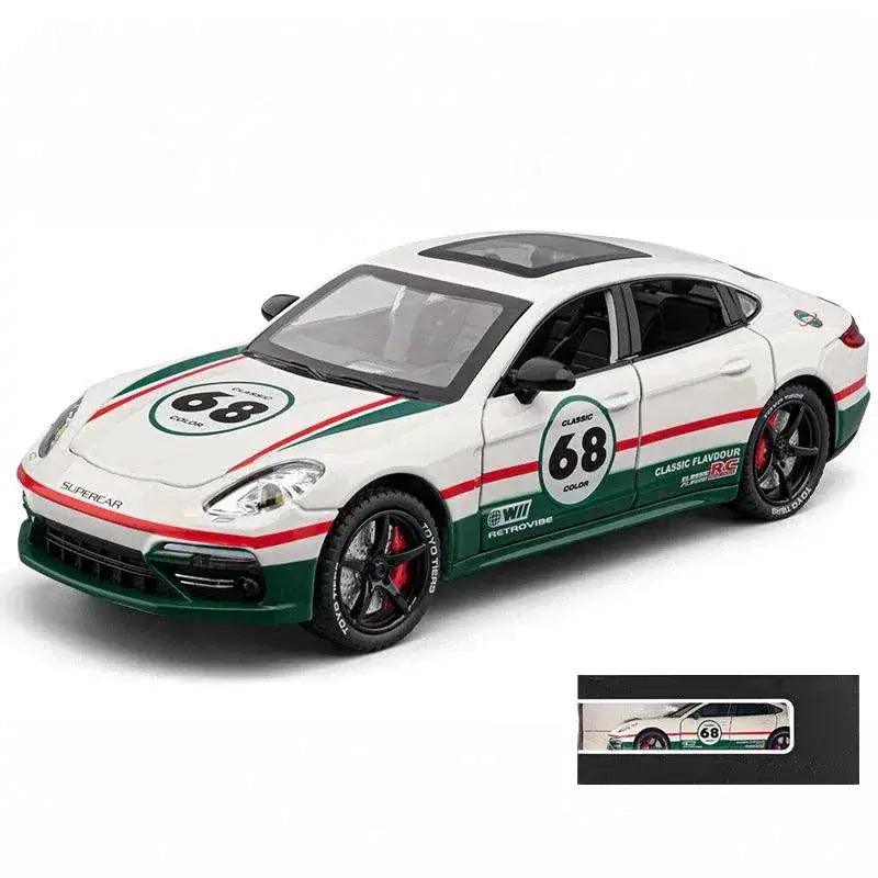 1 24 Diecast Porsche Panamera Alloy Model Pull Back - ToylandEU™