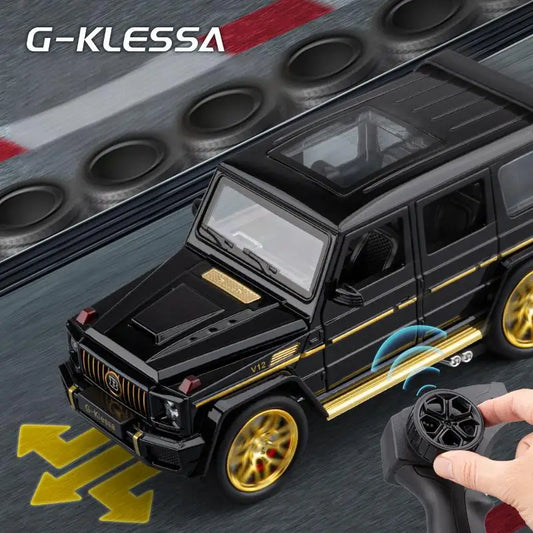 1 24 G63 RC Car Off Road SUV Alloy Diecast With Sound And Light Remote - ToylandEU
