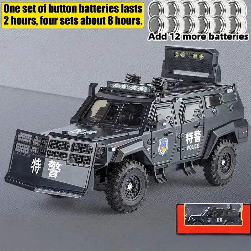 1:24 Spinosaurus Armored Off Road SUV Diecast Model Metal - ToylandEU