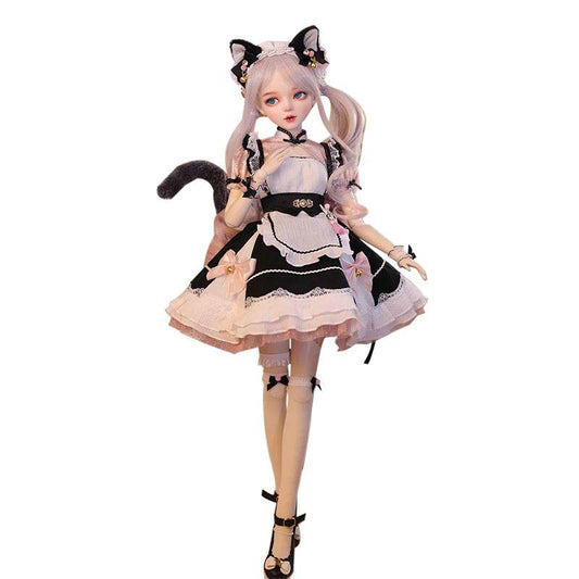1/3 BJD Doll Cat Costume Designer Makeup 60cm Movable Body - ToylandEU