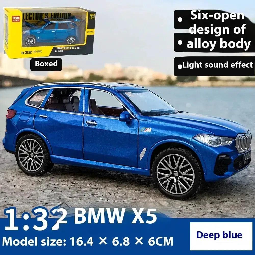 1:32 Diecast BMW X5 SUV Metal Pull Back Toy - ToylandEU™