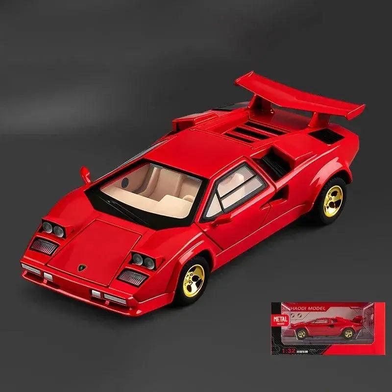 1 32 Diecast Metal Countach LP500S Pull Back Car - ToylandEU™