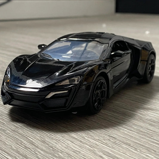 1:32 Lykan HyperSport Diecast Metal Car Model for Display - ToylandEU