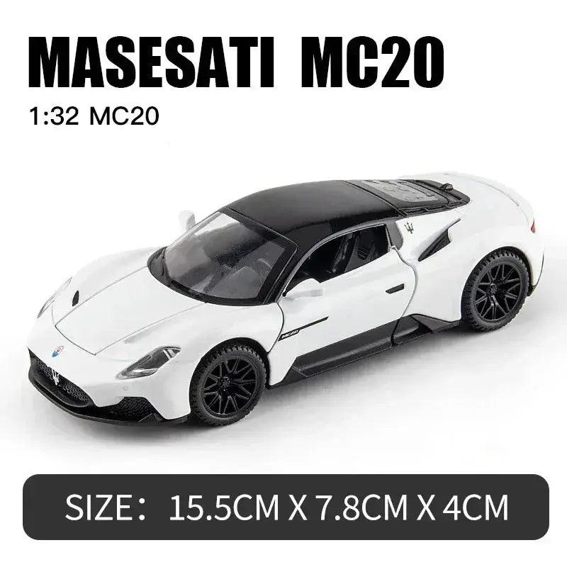 1:32 Maserati MC20 Diecast Alloy Car With Sound Light - ToylandEU™