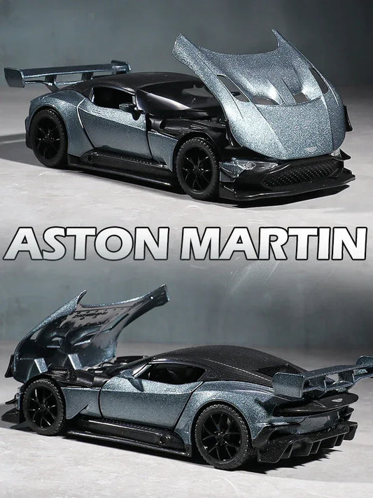 1:32 Scale Aston Martin Vulcan Diecast Metal Model Car With Sound and Light - ToylandEU
