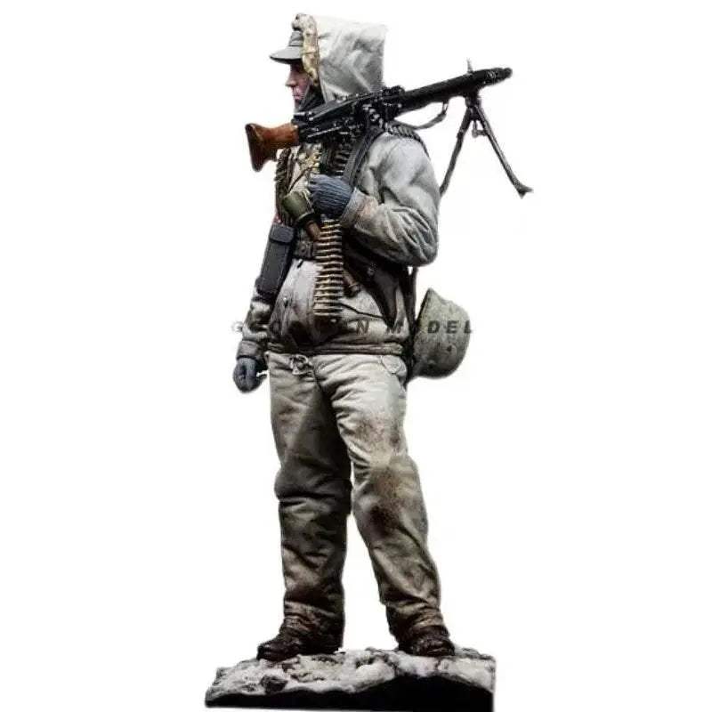 1/35 World War II Soldier Resin Figurine White Mold Set - ToylandEU™