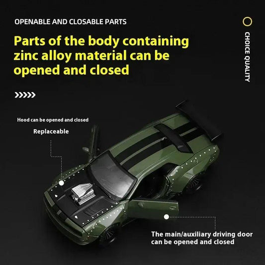 1 36 Diecast Alloy Dodge Challenger Assembly - ToylandEU™