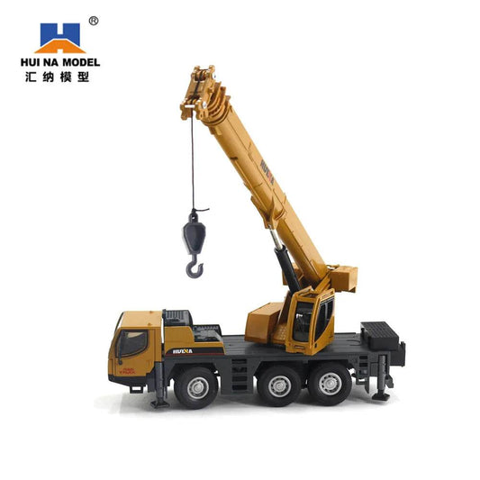 1:50 Scale Alloy Truck-Mounted Crane Model - Realistic Diecast Simulation - ToylandEU