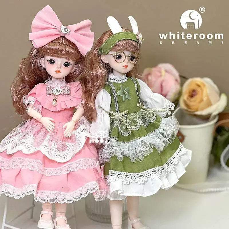 1/6 Bjd Doll Starry Blue Eyes 30CM Jointed Fashion Toy - ToylandEU™