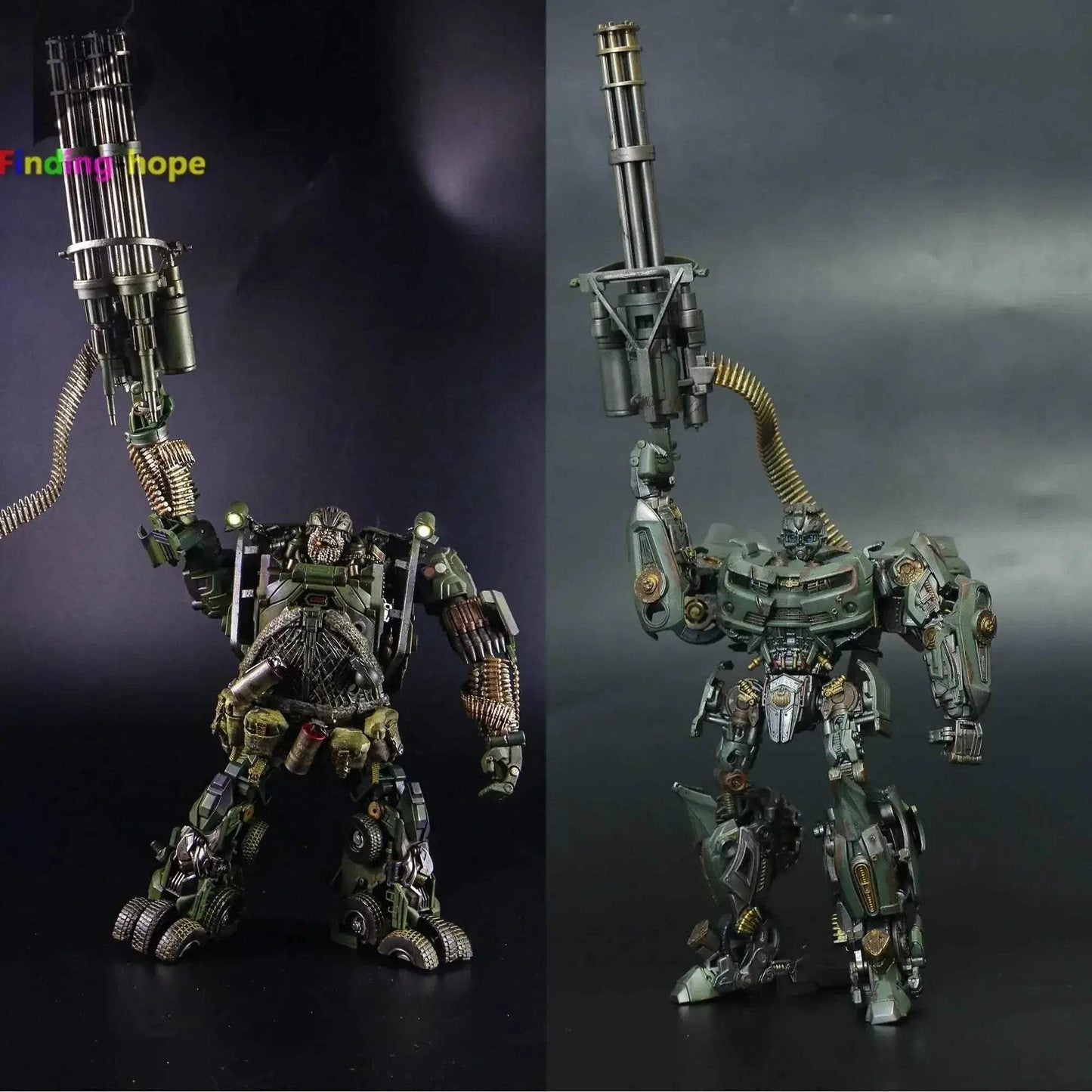 1/6 Scale M134 Minigun Gatling Machine Gun Assemble Model for Army Terminator Collection Scene Sandpan Game - ToylandEU