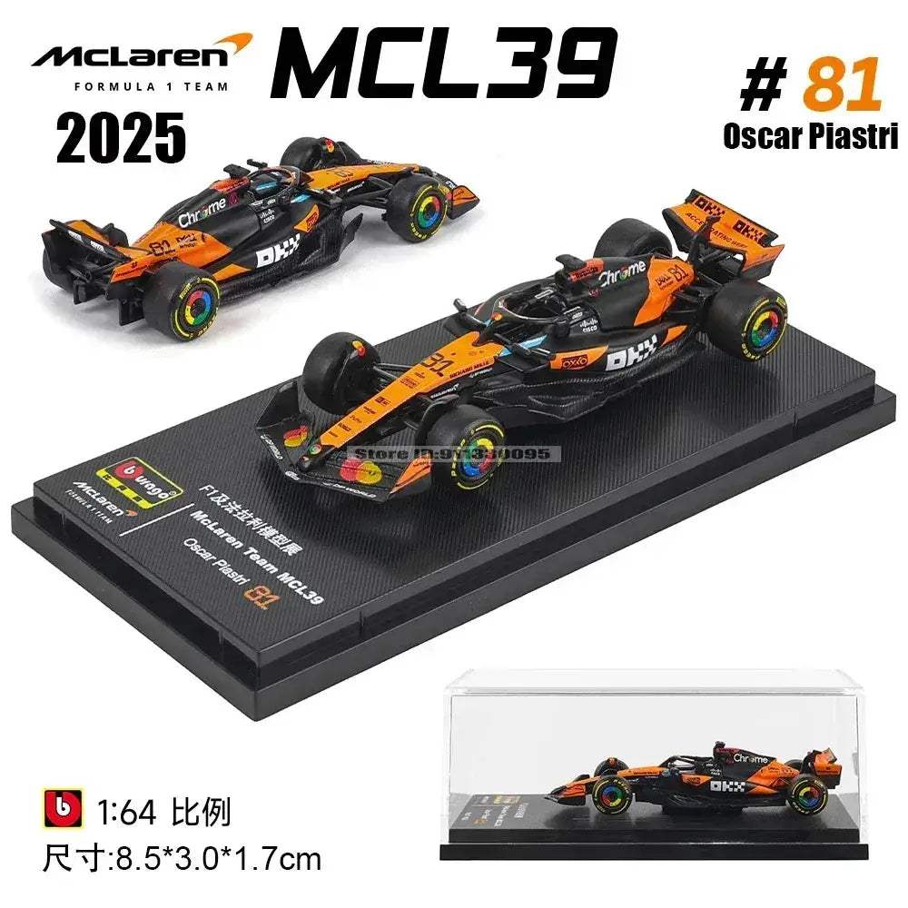 1 64 Diecast Mercedes F1 Car Realistic Detailing - ToylandEU™