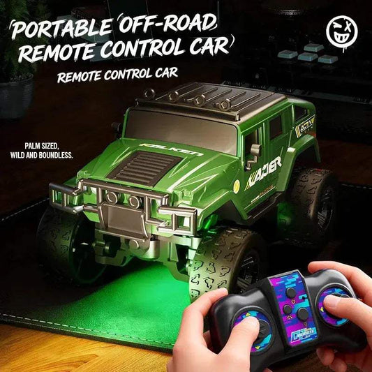 1 64 Scale 4WD RC Monster Truck Off Road CompactDesktop - ToylandEU