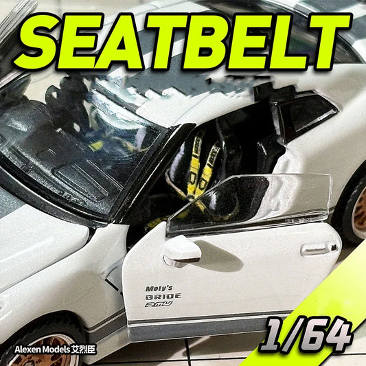 1/64 Scale Diecast Car With Seat Belts Detailed Interior - ToylandEU