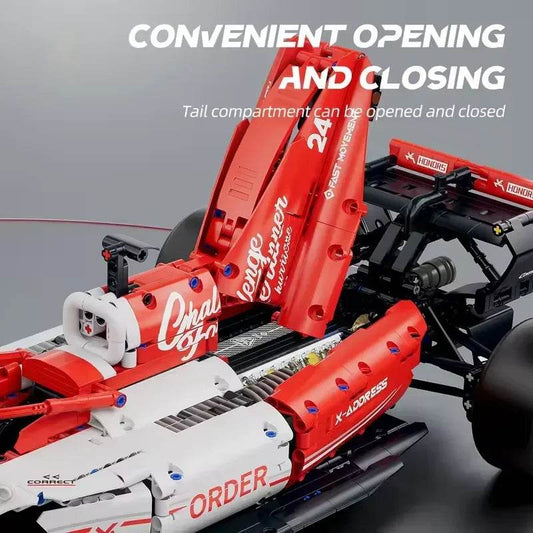 1:8 F1 Race Cars 1700+PCS Building Sets MOC Model Kits Toy - ToylandEU