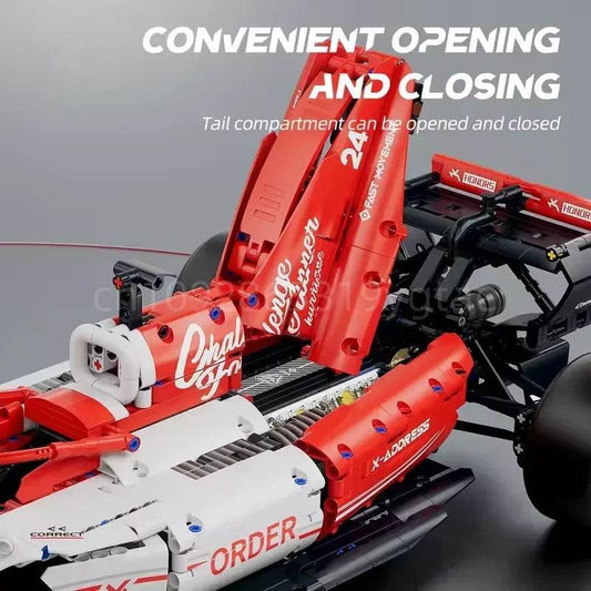 1:8 F1 Race Cars 1768PCS Building Sets Cool Collectible Kits - ToylandEU