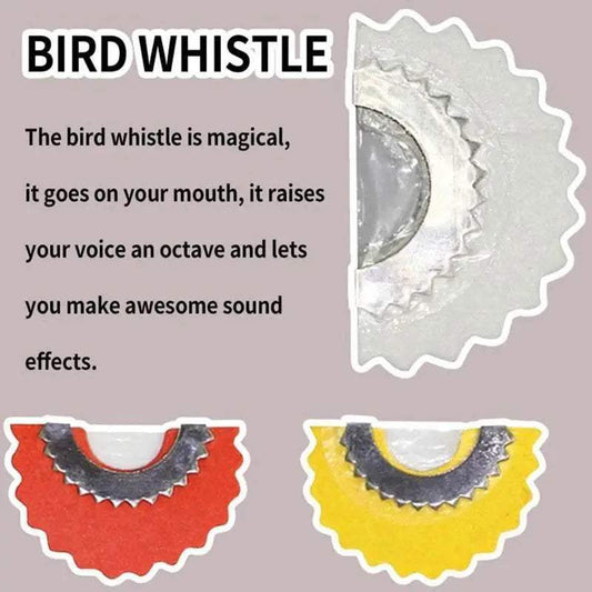 1 Bird Whistle Magic Fun Bird Caller Tongue Whistle Toys - ToylandEU
