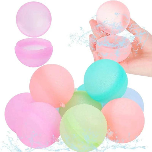 10-30 Pcs Reusable Water Balloons for Kids and Adults Outdoor Activities Kids Pool Beach Bath Toys Water Bomb for Summer Games - ToylandEU