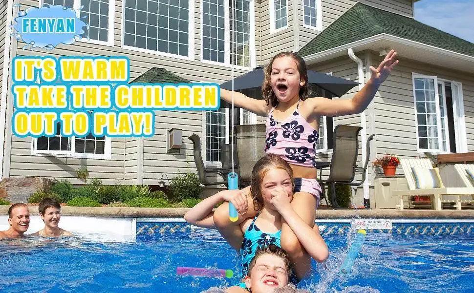 10 Pack Kids Foam Water Gun Squirter Blaster Set For Outdoor Pool Beach Play Summer Fun - ToylandEU™