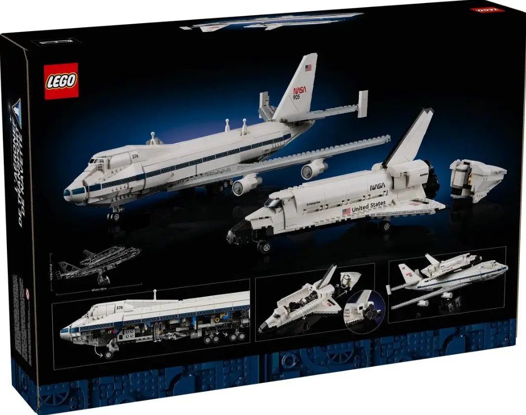 LEGO® Icons Shuttle Carrier Aircraft – 10360 - LEGOLAND® New York Resort Online Shop