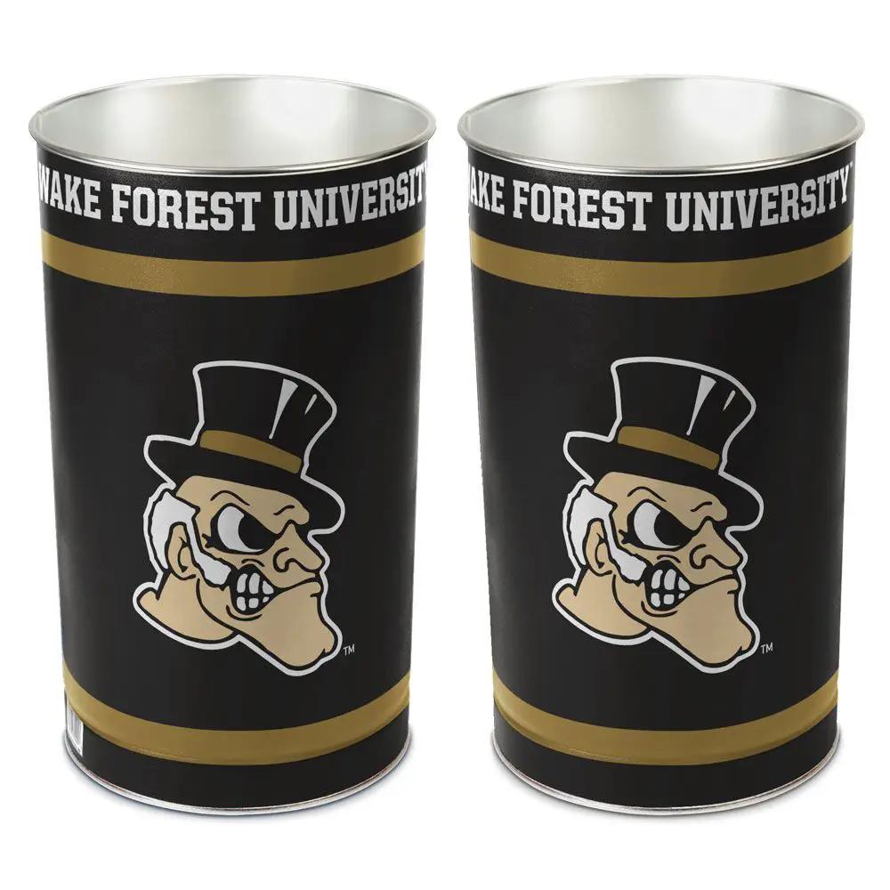 Wake Forest Demon Deacons Wastebasket 15 Inch - Periodic Restock