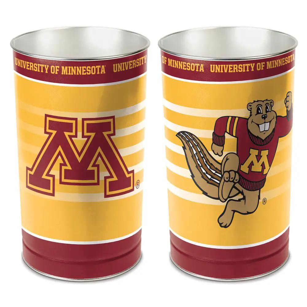Minnesota Golden Gophers Wastebasket 15 Inch - Periodic Restock