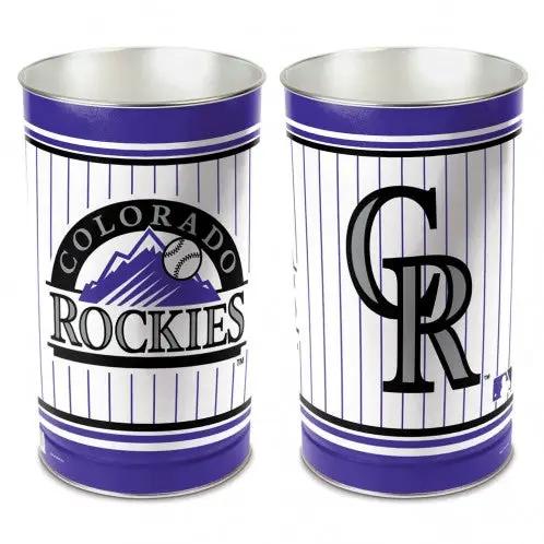 Colorado Rockies Wastebasket 15 Inch - Periodic Restock