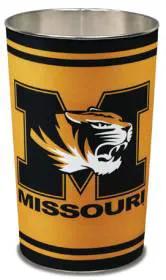 Missouri Tigers Wastebasket 15 Inch - Periodic Restock