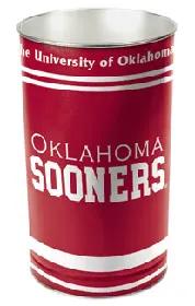 Oklahoma Sooners Wastebasket 15 Inch - Periodic Restock