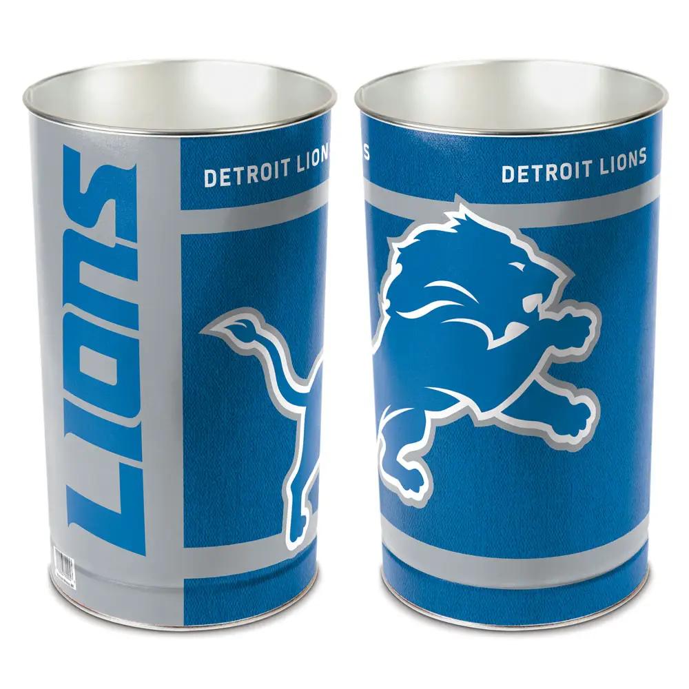 Detroit Lions Wastebasket 15 Inch - Periodic Restock