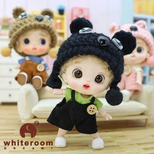 10cm BJD Mini Dolls For Girls Cute Bag Key Pendant Toys - ToylandEU