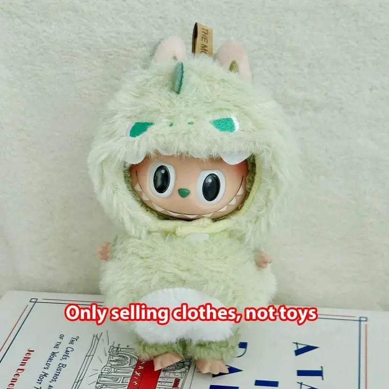 10cm Cute Mini Plush Doll's Clothes Outfit Accessories DIY - ToylandEU