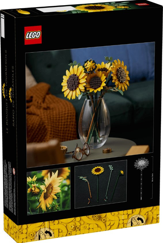 LEGO® Botanicals Sunflower Bouquet | 686 Pieces | Ages 18 Plus Building Set