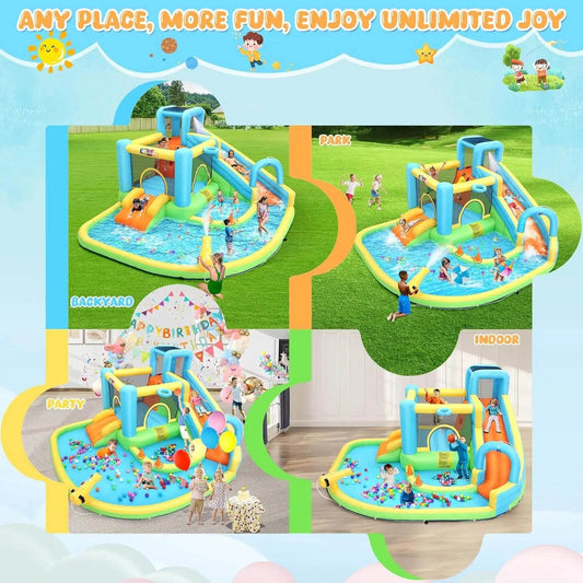 12.8x12Ft Large Bounce House for Big Kids 3-12 Fun - ToylandEU