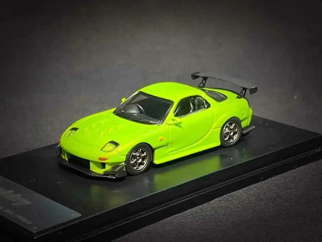 123 Hobby Mazda FD3S RX-7 in Apple Green 1:64 - ToylandEU