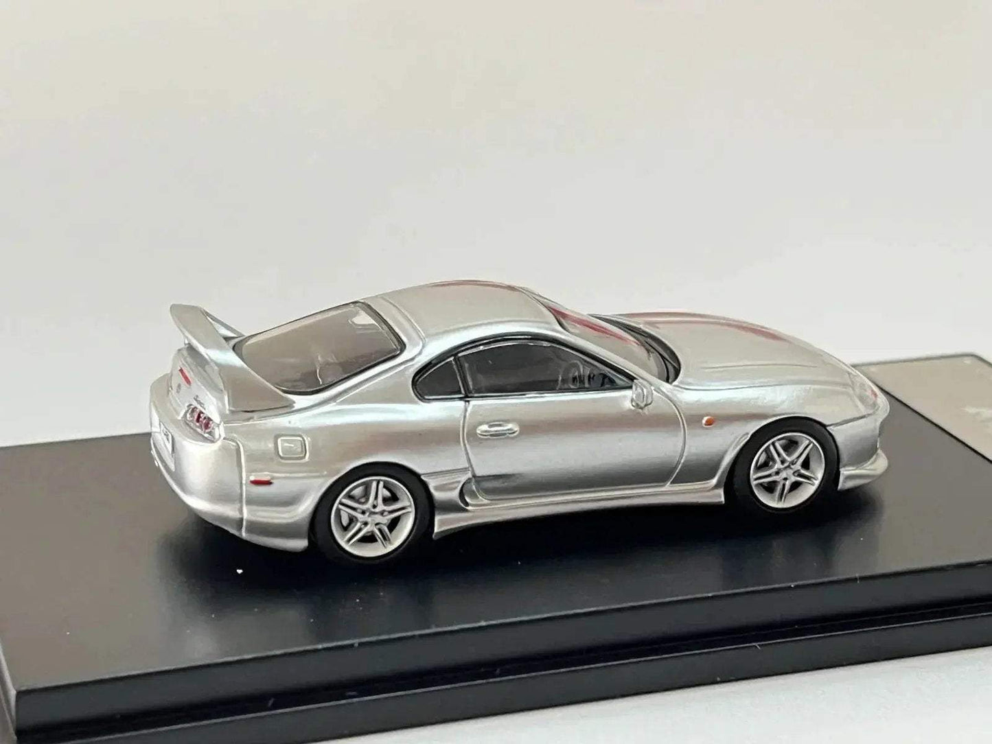 123 Hobby Toyota Supra JZA80Z in Silver 1:64 - ToylandEU