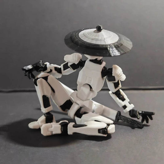 13 3D Printed Action Figure with Multiple Accessories Toys - ToylandEU