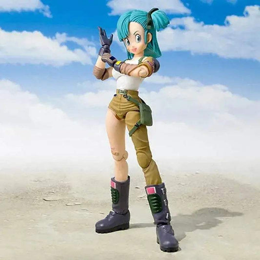 13.5cm Anime Dragon Ball Figures Bulma Goku Action Figure Toys - ToylandEU