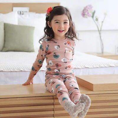 Girls' Cotton Underwear And Pajamas Set | Ages 3-8