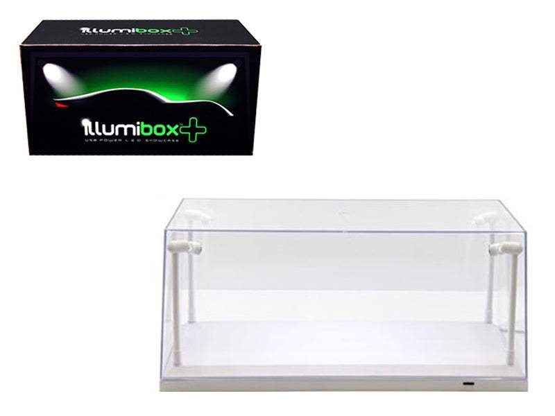 Collectible Display Show Case with LED Lights | 1/18 Display Case | Illumibox | Collector Quality
